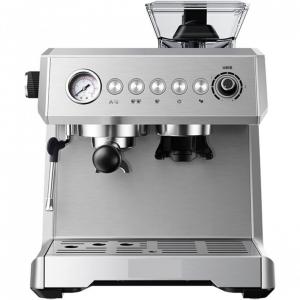 Máquina de Café Expresso Semi Automática 20 Bar com Vaporizador, 220V 1350W XBROOM, Cinza