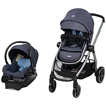 Carrinho de Bebê com Cadeira para Carro 5 em 1 Maxi Cosi Zelia, Preto