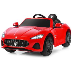 Quadriciclo Elétrico Infantil Nitoess a Bateria 12V com Faróis LED Alto e Baixo, COSTZON, Branco