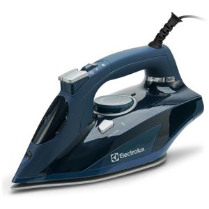 Ferro de Passar a Vapor com Base de Cerâmica, Infusão de Titânio e Desligamento automático, 1700W 110V, Electrolux LX1700, Azul