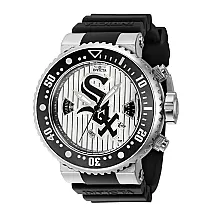 Relgio masculino MLB Chicago White Sox - 52 mm. Preto 42369