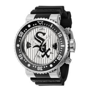 Relgio masculino MLB Chicago White Sox - 52 mm. Preto 42369