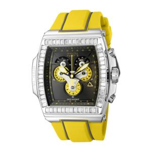 Relgio masculino reserva S1 Rally Diablo Swiss Ronda 5040.F calibre - 51,3 mm. Cinza. Amarelo 43369