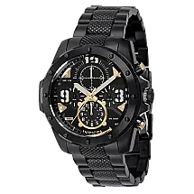 Relógio Masculino das Forças da Coalizão, Invicta 39369, Preto