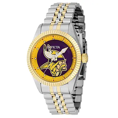 Relgio feminino NFL Minnesota Vikings