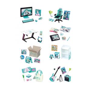 Blind Box, Caixa Surpresa, Re-Ment Miku Miku Room Transforme sua Decoração em um Sonho de Fã de Hatsune Miku!