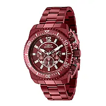 Relgio masculino profissional - 48 mm. Vermelho ZG-40869