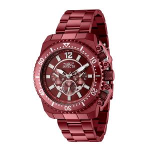 Relgio masculino profissional - 48 mm. Vermelho ZG-40869