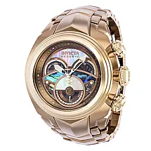Relgio masculino reserva S1 Swiss Ronda Z60 calibre com mostrador Abalone - 54 mm. Cqui 38869