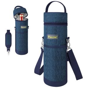Bolsa Térmica Para Transporte de Vinhos BALEINE até 1 Garrafa, Azul