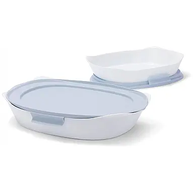 Conjunto Assadeiras de Vidro para
