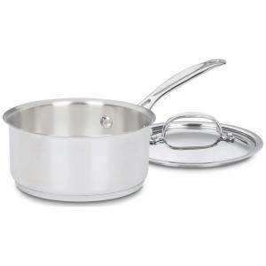 Panela com Tampa 1,5 Litros em Aço Inoxidável, Cuisinart 719 16