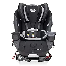 Bebê Conforto Cadeira Automotiva Conversível com 4 Estágios, EVENFLO 39312441COM, Preto