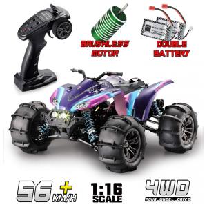 Off Road, Controle Remoto, Escala 116 2.4Ghz, Adultos, Crianças, Roxo