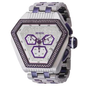 Speedway 1,94 quilates diamante suo Ronda Z60 calibre relgio masculino - 52 mm. Ao. Roxo 43079