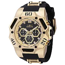 Relógio Masculino Invicta Coalition Forces 48, Preto e Dourado 44079