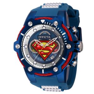 Relógio Masculino DC Comics Superman, Invicta 41179, Azul