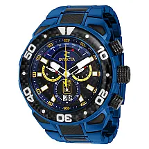 Relgio masculino Jason Taylor Swiss Ronda 8040.N calibre - 58 mm. Azul 41279