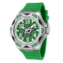 NHL Dallas Stars Automtico Relgio Masculino - 52mm. Verde. Ao 42279