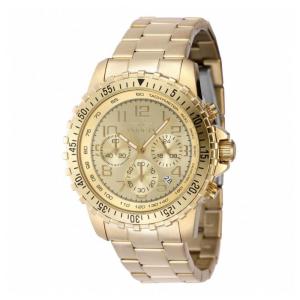 Relógio Masculino Invicta Specialty 45mm Dourado 48379