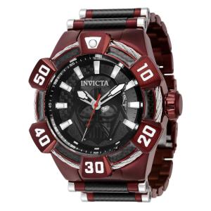 Relgio masculino Star Wars Darth Vader Automtico - 52 mm. Vermelho. Preto. Ao 40979