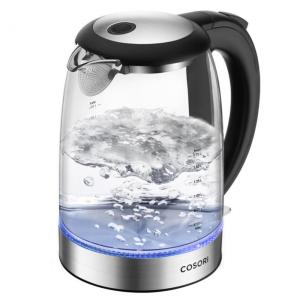 Chaleira Elétrica COSORI 1,7 Litros com Desligamento Automático em Aço Inoxidável, 1500W 110V