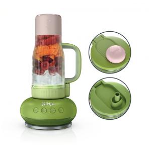 Liquidificador Pessoal Ninja Blendboss Verde 770 ml Copo Viagem Tampa Antivazamento Auto-iQ 110V