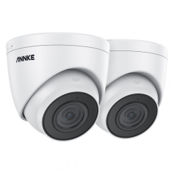 Câmera de Segurança ANNKE C500 com Visão Noturna e à Prova de Intempéries, 2 Peças