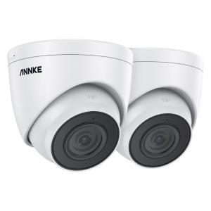 Câmera de Segurança ANNKE C500 com Visão Noturna e à Prova de Intempéries, 2 Peças