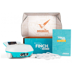 Kit Robótico BirdBrain Finch 2.0 c/ Micro:bit - Aprenda Python Codificando - Robô STEM p/ Crianças e Adultos - Programável - 5 a 16 anos