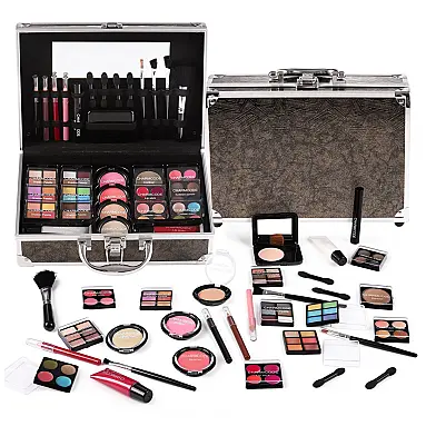 Kit Maquiagem Completo CHARMCODE Dourado