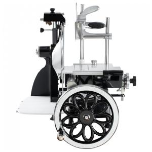 Fatiador Industrial de Carne Manual Omcan 46089 FAC Volano 12 Preto com Volante em Forma de Flor