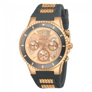 Relgio feminino BLU - 39 mm. Rosa ouro. Cinza 24189