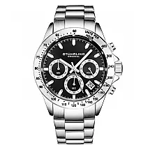 Relógio Stuhrling M18289 com Cronógrafo e Bezel Taqueímetro