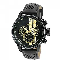 Relgio masculino Invicta S1 Rally com 48mm de dimetro, cor preta e estilo arrojado.