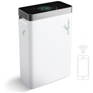 P500 Purificador de Ar com Filtro HEPA, Área até 150 m2, com Controle Remoto, PUROXYGEN, Branco