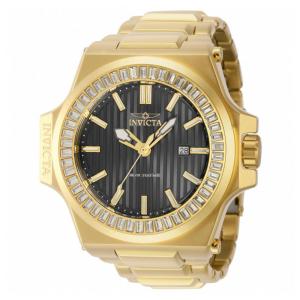 Relógio Masculino Invicta Akula Suíço com Movimento Ronda 515, 58mm, Dourado 43389