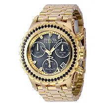 Relgio masculino Subaqua Swiss Ronda Z60 calibre com mostrador em madreprola - 40 mm. Ouro 39489