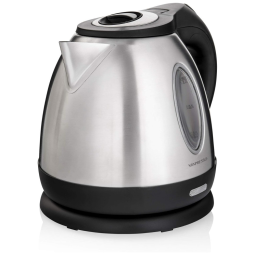 Chaleira Elétrica 1.2L com Desligamento Automático, Aço Inoxidável, 1500W, 110v, MIXPRESSO, Prateado