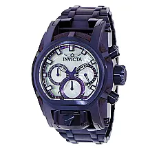 Relógio Feminino Bolt Zeus Magnum com Mostrador Madrepérola, Invicta 40589, Roxo