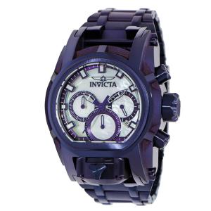 Relógio Feminino Bolt Zeus Magnum com Mostrador Madrepérola, Invicta 40589, Roxo