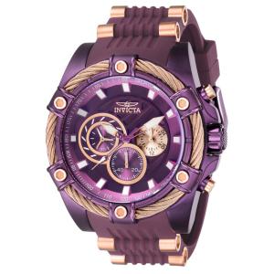 Relógio Masculino Invicta Bolt, Roxo Claro e Ouro Rosa 40789