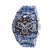 Relógio Masculino de Quartzo Bolt, Invicta 34889, Azul e Revestimento Aquático