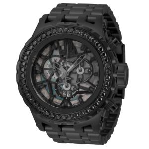 Relógio Masculino Invicta Jason Taylor com Metal e Mostrador Ostra Madrepérola, Preto 33989