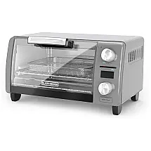 Forno Torradeira com Tecnologia Air Fryer, 110V Black Decker TOD1775G, Cinza