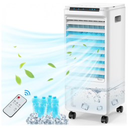 Climatizador de Ar Portátil 7L com 3 Velocidades e Temporizador, 110v, AOLOS DRAF 205DLR, Branco