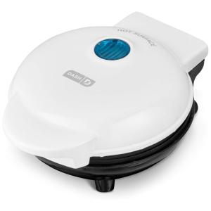 Máquina de Waffle, Aço Inoxidável, 110v, DASH DMG001WH, Branco