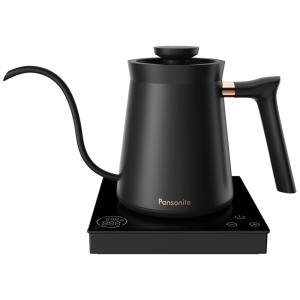 Chaleira Elétrica 700mL com Desligamento Automático, Aço Inoxidável, 1200W, 110v, PANSONITE, Preto