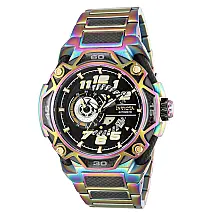 Relgio masculino S1 Rally Automtico - 51,5 mm. Preto. Iridescente 36099