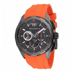 Relógio Masculino TechnoMarine Ocean Nomad 43mm Laranja TM318099